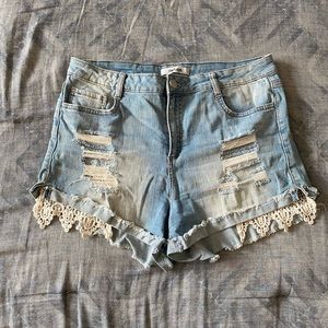 BOGO! Refuge High Waist Denim Shorts